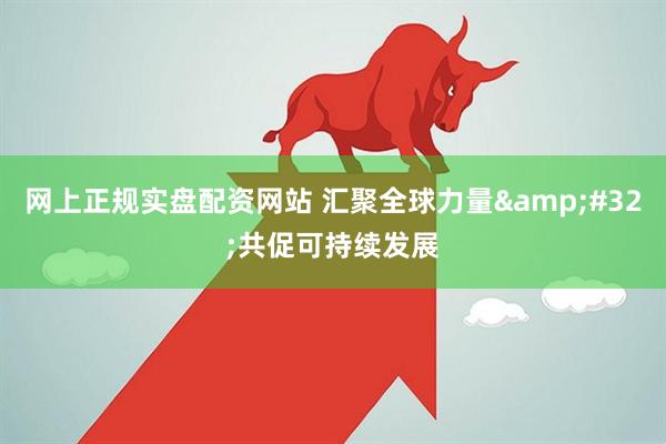 网上正规实盘配资网站 汇聚全球力量&#32;共促可持续发展